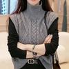 Suéter elegante, ligero y de lujo, combina con todo, de punto, de color liso, para mujer, otoño 2024, nuevo, adelgazante, para ir al trabajo.