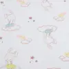 Capa para bolsa de roupas de algodão estampado, malha de algodão classe A para bebês, 300 peças, estampado, dupla face