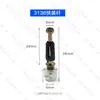 Conector Tres en Uno para Muebles, Especial para 12 Tableros, Hebilla de Bloqueo Alta de 9.5, Rueda Excéntrica, Varilla de Instalación Rápida para Armario