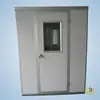 Cabina de Ducha de Viento de Acero Inoxidable de un Solo Usuario y una Sola Soplada, Máquina de Ducha de Viento de Doble Usuario y Doble Soplado, Sala de Ducha de Viento de un Solo Usuario y Doble Soplado, Puerta de Ducha de Viento, Panel de Acero de Color
