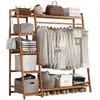 Perchero simple de pie para el dormitorio, herramienta para secar ropa de uso doméstico, estante de almacenamiento, armario multifuncional