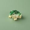 Paisagem Miniatura Artificial de Sapo com Pingente Venda Quente Transfronteiriça Ornamento para Mesa de Escritório Resina Acessórios DIY Acessórios Decorativos
