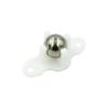 Aspiradora W420 Rueda Universal de Bola de Acero, 2 Ruedas Chasis de Coche Inteligente Uno Ojo de Buey Nylon Mbot, N20