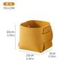 Venda quente transfronteiriça Nordic Cosmetic Leather PU Storage Pen Conner Desktop Diversos Dobrável Controle Remoto Balde de Armazenamento de Diversos