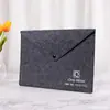 Bolsa de Documentos de Fieltro Carpeta de Archivos Tamaño A4 A5 Bolsa de Papelería Almacenamiento de Datos Bolsa de Archivo Comercial Venta al por Mayor Gran Capacidad