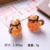 Biscoitos de gatinho simulados, brinquedos de comida em miniatura requintados, decorações para casa de bonecas, acessórios de resina de biscoito, acessórios de resina para DIY