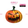 Nuevas decoraciones transfronterizas para fiestas de Halloween: ojos espeluznantes, cabezas de calabaza, cabezas de calavera y pequeños globos de papel de aluminio de dibujos animados