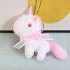 Peluche Unicornio Muñeca Caballo Pequeño Lindo Muñeca Colgante para Bolsa de Regalo de Niña Llavero Colgante