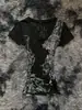 Moda Femenina Europea y Americana Ins Gótico Tendencia Nuevo Oscuro Harajuku Estampado Ajustado Suéter Camiseta Ropa Transfronteriza