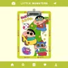 Prancheta A4 para Estudante Bloco de Notas Multifuncional Desenho Animado Informação Papelaria Clipes Pasta Transparente Xiaoxin
