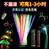 Pulsera luminosa de neón para niños, pulsera brillante, juguete, baile fluorescente de TikTok colorido, fiesta de festival, campamento al aire libre, actividades para padres e hijos