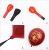 Globo redondo de látex rojo granada al por mayor con el carácter Xi, decoración de habitación para bodas, globo de látex para bodas, suministros para decoración de fiestas