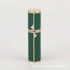 Botella de Recarga de Perfume de 5 ml con Relleno Inferior, Patrón de Lichi, Lujo Ligero, Portátil, Botella Vacía de Spray de Perfume de Relleno Directo