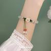 2024 Pulsera de Cuentas Retro Estilo Chino Explosivo Diseño de Nicho Sentido Avanzado Nueva Joyería de Pulsera Antigua Estilo Chino
