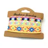 Set de 3 Piezas Venta Caliente Transfronteriza Cuerda de Mano Étnica Bohemia Retro Pulsera Tejida Colorida de Nepal Joyería