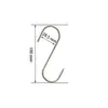 Acero inoxidable de alta resistencia (4.1mm) gancho gancho para tocino gancho para carne gancho puntiagudo gancho puntiagudo en forma de S