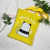 Bolsa de Tricô Ins Desenho Panda Feminina Moda para Carregar na Mão Grande Capacidade Bolsa de Ombro Bolsa Transversal Bolsa