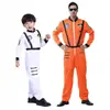 Disfraz de Halloween Niños Adulto Hombre y Mujer Carnaval cosplay Show Traje Espacial Astronauta Ropa de Piloto