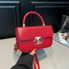 Outono 2026 Nova Tendência da Moda Coreana Casual Simples Retrô Versátil para o Dia a Dia Bolsa de Ombro Único Transversal de Mão
