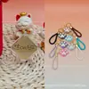 Colgante cuadrado de oro puro 999, amuleto de oro "Paz y Alegría", serie de huellas de gato aterciopeladas, cordón, artículo popular en las transmisiones en vivo de Douyin