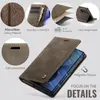Adecuado para Samsung Galaxy Z Fold 8 ranura para tarjetas funda de cuero para teléfono Samsung cubierta protectora cartera tipo libro