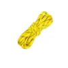 Cuerda de paracaídas trenzada de 4 mm, cuerda para tienda de campaña, cuerda de supervivencia, cuerda de color para ventilador, cuerda para exteriores, cuerda de paracaidista, 3 m