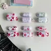 Pintura al Óleo Frutal Cereza Fresa Cubierta Protectora para Auriculares AirPods 4ª Generación Adecuado para Apple AirPods 3 Película Estuche Duro
