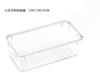 Caja de almacenamiento de plástico para el hogar, tienda departamental, tocador de baño, cajón de escritorio, clasificación interna, caja de acabado, productos de plástico