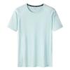 Comércio Exterior Transfronteiriço Verão T-shirt de manga curta T-shirt masculina Desporto Exterior Elástico Roupa de secagem rápida Homens de manga curta
