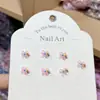 Nuevos Accesorios de Arte para Uñas de Resina Dibujos Animados Abeja Comida Linda Juguetes Decoraciones para Uñas Pendientes Funda de Teléfono Accesorios para Uñas Portátiles