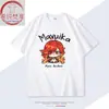 Mercancía de Genshin Impact: Camiseta de Manga Corta de Algodón Mawika para Estudiantes Hombres y Mujeres, Ropa de Cosplay de Anime, Talla Grande de Media Manga