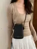 Bolsa de Axila Estilo Coreano para Mulheres 2026 Primavera Nova Tendência Moda Bolsa de Balde Vazada Bolsa Transversal Elegante de Alto Valor