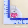 Accesorios para el Cabello Pasador Conejo Resina Material con Agujero DIY Accesorios de Dibujos Animados Cerdo Juguete Niña Hermosa Marca Hebilla de Zapato Accesorios