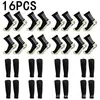 Set de 16 Piezas de Leggings de Compresión Más Vendidos de Meikeduo, Leggings Deportivos Absorbentes de Sudor, Calcetines para Pantorrilla, Calcetines de Fútbol Antideslizantes