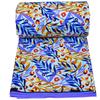 Em estoque 1 peça entrega tecido estampado batik étnico africano frente e verso geométrico pequeno floral tecido de fornecimento transfronteiriço