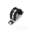 Abrazadera en U de Acero Inoxidable 304 con Tira Adhesiva, Abrazadera para Tubería, Abrazadera para Manguera, Clip de Fijación para Tubería de Agua, Aro de Acero de Bloqueo para Tubería de Acero