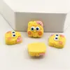 Accesorios de Joyería de Resina de Dibujos Animados Brillantes de Bob Esponja DIY Pegamento de Crema Pasador Imán para Refrigerador Agujero Material para Zapatos