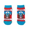 Calcetines de barco de dibujos animados para hombre y mujer de comercio exterior calcetines de tubo corto de película calcetines de hombre de algodón personalidad de dibujos animados tendencia calcetines de dibujos animados europeos y americanos