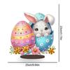 2026 Nuevos Adornos de Pintura de Diamantes Transfronterizos Decoraciones Personalizadas para el Hogar y el Escritorio Dibujos Animados DIY Diamante Completo Pascua