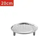 Nova bandeja para vaporizador doméstico, grade de cozimento a vapor à prova d'água espessa, grade de panela a vapor, grade de cozimento a vapor multiuso para cozinhar pão