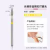Arte de unhas cabeça de moagem frontal russa para remover pele morta aço tungstênio remoção de esmalte em gel cabeça de moagem de esmeril kit de ferramentas de arte de unhas de bolso aberto