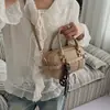 Bolsa de Mão Quadrada Pequena da Moda Nova para Mulheres, Bolsa Transversal Casual, Bolsa de Ombro Estilosa para o Dia a Dia