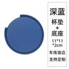 Juego de tapetes para taza con aislamiento de doble cara, tapete para taza de cuero PU, redondo, antideslizante, impermeable, almohadilla aislante, venta al por mayor
