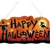Artesanías de madera para Halloween, letreros para puerta, decoración del hogar, regalos colgantes, diseño de fondo para el hogar, decoración de ambientes.