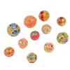Cuentas Redondas Cloisonné Materiales para Manualidades Cuentas de Filigrana Esmaltadas Quemadas Cuentas Sueltas Cuentas Espaciadoras para Pulseras Accesorios de Gota de Aceite