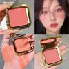 Blush em Creme Nebuloso Rouge Matte Perolado Facial Natural Cor Duradoura Atmosfera de Purê de Batata Barato