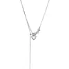 Collar Minimalista con Cuentas de Corazón Cadena para Clavícula de Verano para Mujer 2022 Diseño de Nicho Collar de Moda Elegante para Mujer