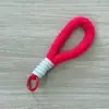 Lanyard de Muñeco de Peluche Colorido para Teléfono, Correa Corta para Muñeca, Llavero para Funda de Teléfono, Correa Antiperdida, Accesorio para Bolso