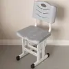Cadeira Elevatória Escolar Simples, Cadeira para Estudo em Casa, Cadeira de Escrita para Aluno do Ensino Fundamental, Banco para Mesa Infantil, Cadeira com Encosto para Quarto de Estudante
