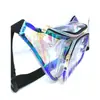 Riñonera Transparente Láser de PVC Spot Amazon Bolsa de Almacenamiento Senderismo al Aire Libre Rafting Fitness Bolsa de Viaje Personalizable
